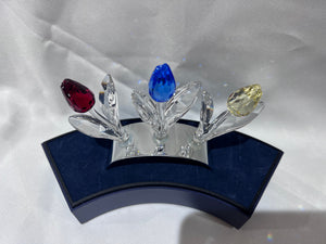 Swarovski Crystal SCS 2002-2004 Member Renewal Tulips # 1