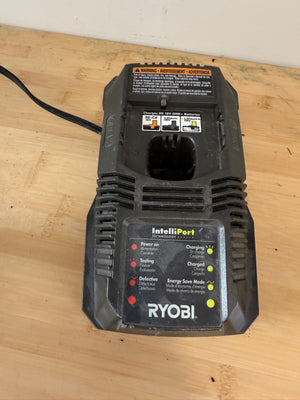 Ryobi P118 18V Dual Chemistry Lithium Ion / NiCad Battery Charger (Battery Not Included, Charger Only)