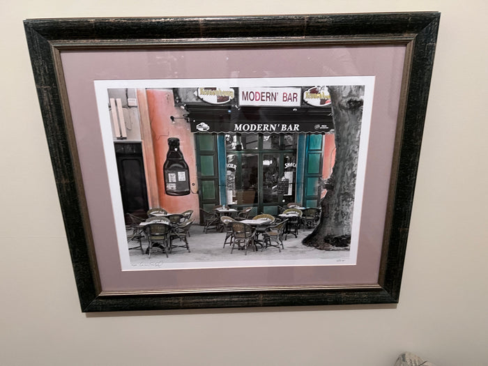 Limited Edition Signed Print- Modern Bar