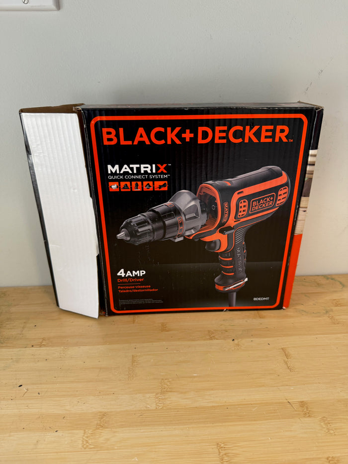 BRAND NEW Black & Decker BDEDMT Matrix Corded 4AMP Drill/Driver