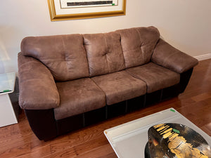 Ashley Furniture Gregale  Faux Leather Sofa