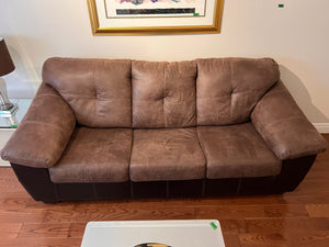Ashley Furniture Gregale  Faux Leather Sofa