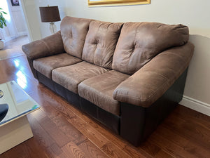 Ashley Furniture Gregale  Faux Leather Sofa