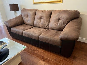 Ashley Furniture Gregale  Faux Leather Sofa