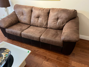 Ashley Furniture Gregale  Faux Leather Sofa