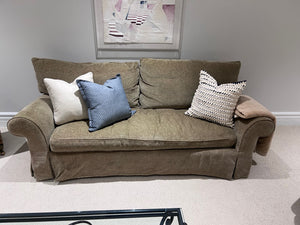 Down Filled Upholstered Sofa