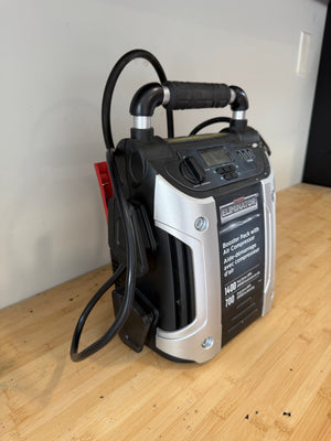 Motomaster Eliminator Booster Pack with Air Compressor, 1400 Peak Amps 12V