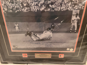 Autographed Brooks Robinson Baseball Hall of Fame 1983 Frame (with COA)