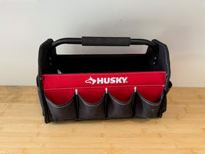 LIKE NEW Husky 17" Open Tool Tote