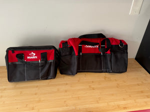 2 BRAND NEW Husky Tool Bags