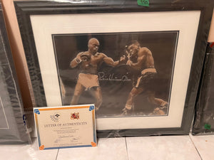 Autographed Rubin "Hurricane" Carter Frame (with COA)