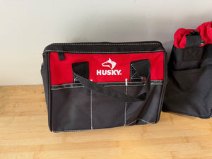 2 BRAND NEW Husky Tool Bags