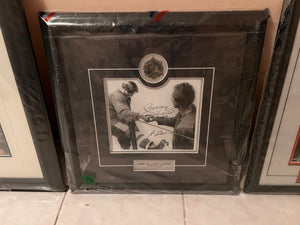 Autographed Bobby Hull & Guy Lafleur 1976 Team Canada Frame