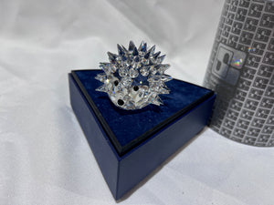 Swarovski Crystal 7630 070 Large Hedgehog without Whiskers, 2.75" wide