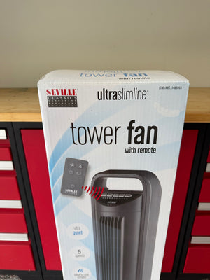 BRAND NEW Seville Classics UltraSlimline 40" Oscillating Tower Fan
