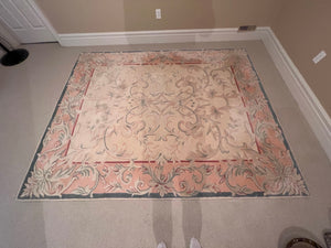 100% Virgin Wool Pile Rug, Made in Thailand