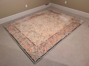 100% Virgin Wool Pile Rug, Made in Thailand