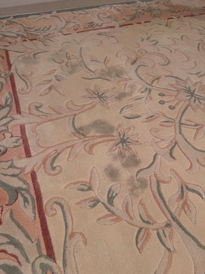 100% Virgin Wool Pile Rug, Made in Thailand