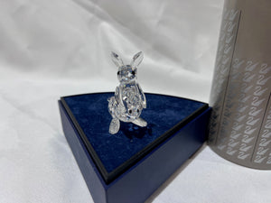 Swarovski Crystal 181756 Kangaroo with Baby Joey