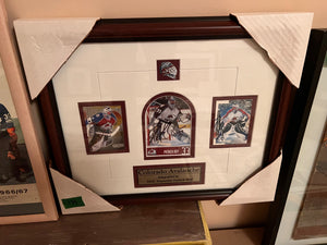 Autographed Patrick Roy Colorado Avalanche Frame