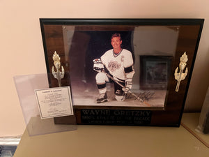 Autographed Wayne Gretzky 1980's Athlete of the Decade, Limited Edition 680/1500 (with COA)