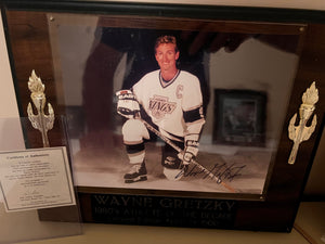 Autographed Wayne Gretzky 1980's Athlete of the Decade, Limited Edition 680/1500 (with COA)