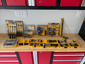 BRAND NEW & LIKE NEW Dewalt Accessories Lot