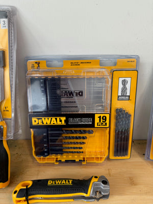 BRAND NEW & LIKE NEW Dewalt Accessories Lot