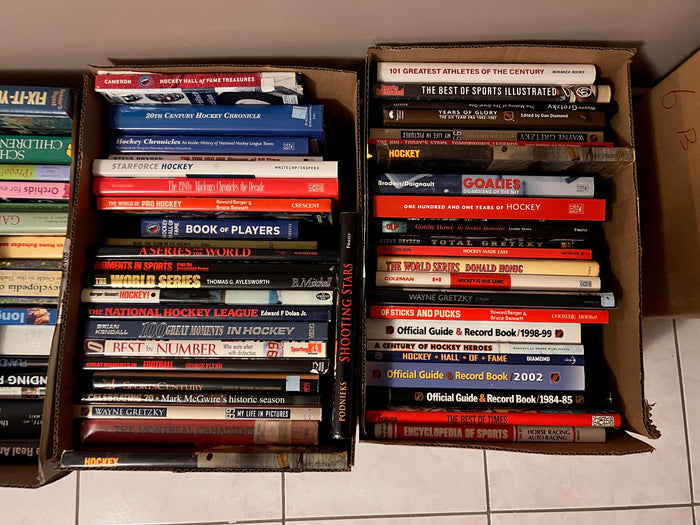 Hockey Books Lot