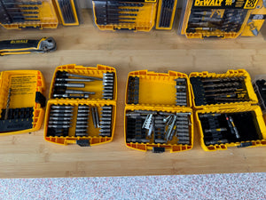 BRAND NEW & LIKE NEW Dewalt Accessories Lot