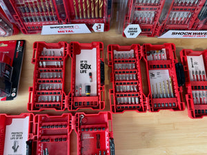 BRAND NEW & LIKE NEW Milwaukee Accessories Lot (*includes a BRAND NEW M12 XC 6.0 Battery)