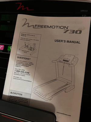 Freemotion 730 Treadmill