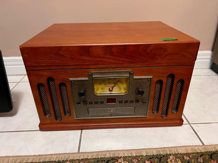 Crosley CR704C-PA Musician Turntable with Radio, CD Player, Cassette and Aux