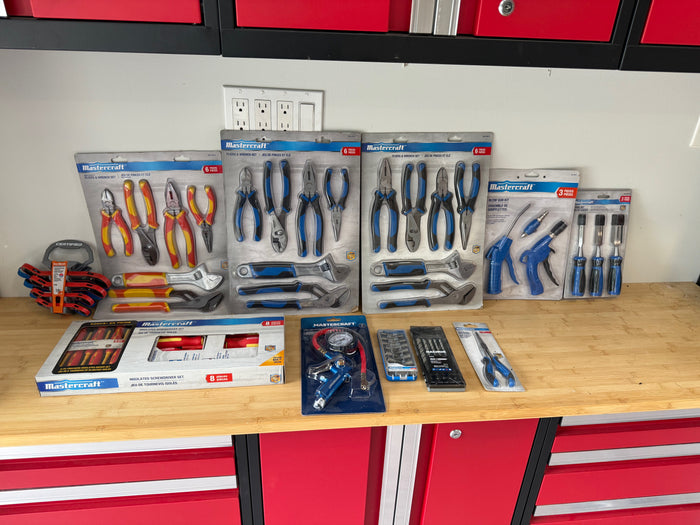 BRAND NEW Mastercraft Tools & Accessories Lot