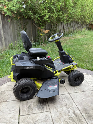 Ryobi RM480e 48V 38-inch 75 Ah Cordless Battery Riding Lawn Mower | *LESS THAN 1 YEAR OLD (*RETAIL $4,400)