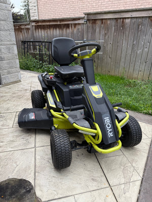 Ryobi RM480e 48V 38-inch 75 Ah Cordless Battery Riding Lawn Mower | *LESS THAN 1 YEAR OLD (*RETAIL $4,400)