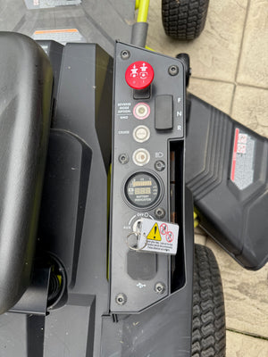 Ryobi RM480e 48V 38-inch 75 Ah Cordless Battery Riding Lawn Mower | *LESS THAN 1 YEAR OLD (*RETAIL $4,400)