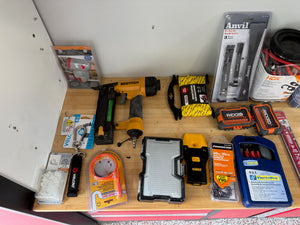 BRAND NEW & LIKE NEW Tools, Accessories & Bits Lot