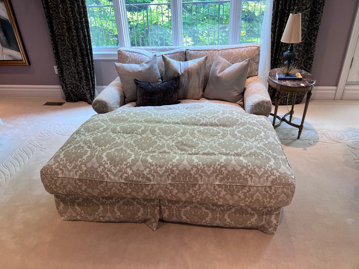 Down Filled Double Chaise Lounger