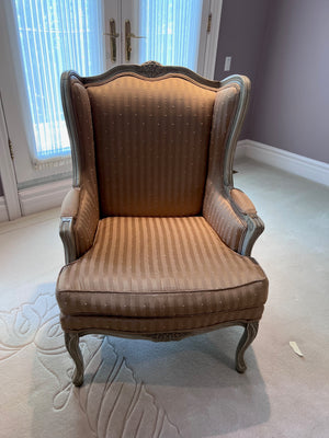 Upholstered Wingback Chair