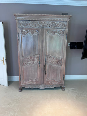 Beautiful Large Carved Armoire
