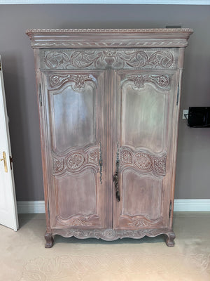 Beautiful Large Carved Armoire