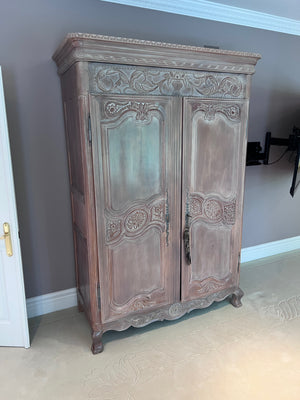 Beautiful Large Carved Armoire