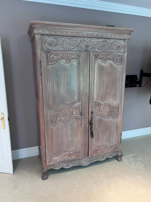 Beautiful Large Carved Armoire