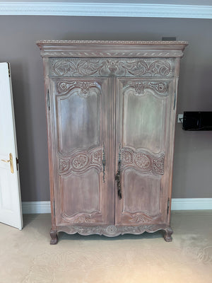 Beautiful Large Carved Armoire