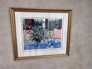 Limited Edition Signed Print, "Garden Reward" by Nancy Sims