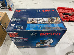 BRAND NEW Bosch CM10GD 15 Amp Corded 10 in. Dual-Bevel Sliding Glide Miter Saw with 60-Tooth Carbide Saw Blade