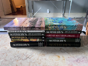 11 Sotheby's 'Art at Auction' Books Lot