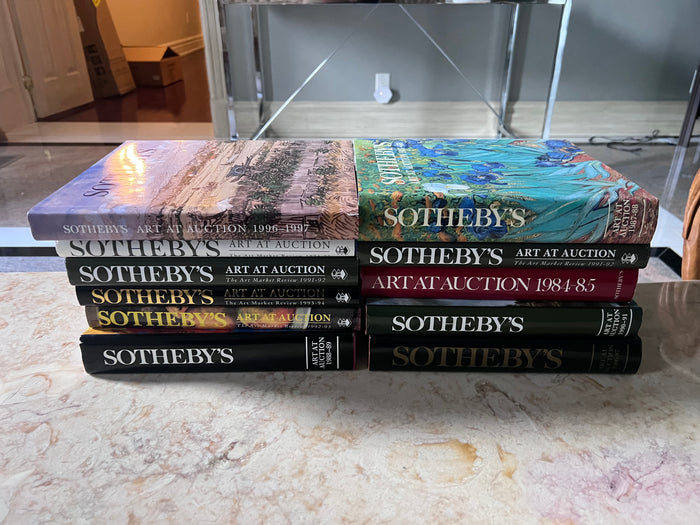 11 Sotheby's 'Art at Auction' Books Lot