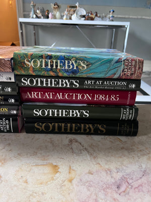 11 Sotheby's 'Art at Auction' Books Lot